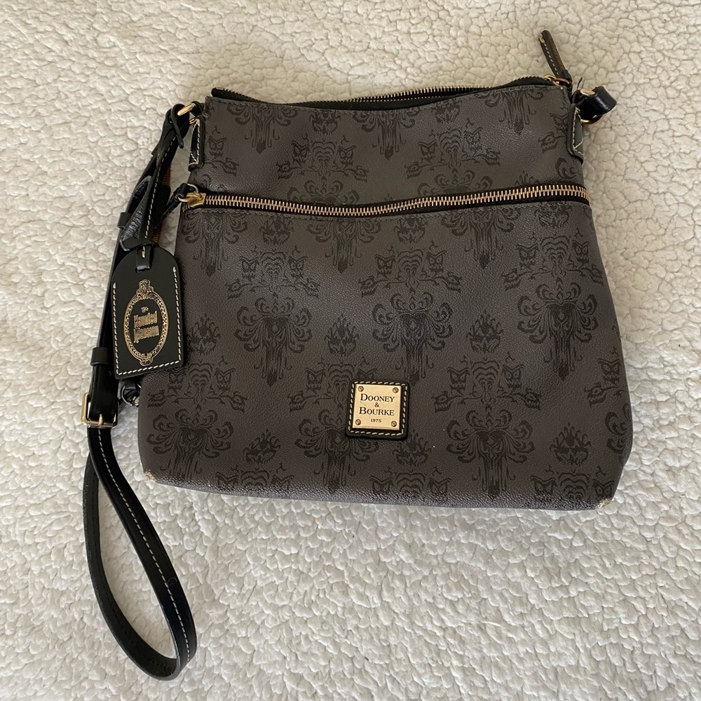 Exclusive Dooney and Bourke, Disney Parks, Haunted Mansion, Crossbody Purse